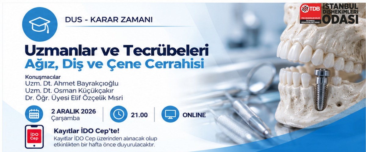 DUS Karar Zamanı - Uzmanlar ve Tecrübeleri: Ağız Diş Çene Cerrahisi